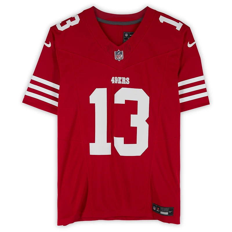 Brock Purdy San Francisco 49ers Autographed Nike Scarlet Limited Jersey