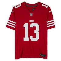 Brock Purdy San Francisco 49ers Autographed Nike Scarlet Limited Jersey