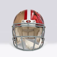 Brock Purdy San Francisco 49ers Autographed Riddell Speed Authentic Helmet - Art by Shawn Voelker - NF70444450