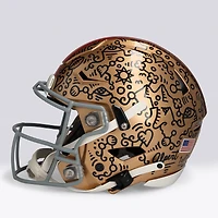 Brock Purdy San Francisco 49ers Autographed Riddell Speed Flex Authentic Helmet - Art by Alex Alpert - Limited Edition #1/1