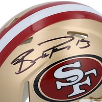 Brock Purdy San Francisco 49ers Autographed Riddell Speed Mini Helmet