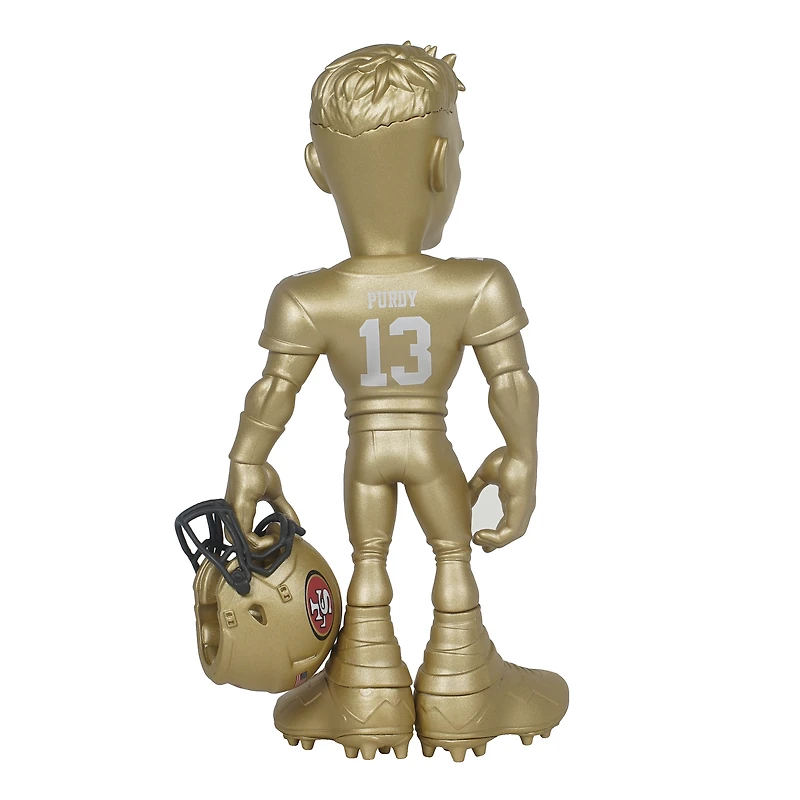 Figurine en vinyle Brock Purdy San Francisco 49ers série 5 GameChanger 6" - Recherchez des variantes de couleurs unies rares
