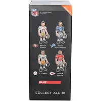 Figurine en vinyle rare de 15 cm, couleur unie, Brock Purdy, San Francisco 49ers, série 5, GameChangers