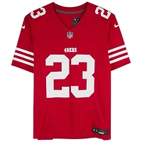 Christian McCaffrey San Francisco 49ers Autographed Scarlet Nike Limited Jersey