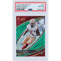 Deebo Samuel Sr San Francisco 49ers 2019 Panini Select Green Prizm #257 #1/5 PSA Authenticated 10 Rookie Card