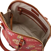 Sacoche zippée Game Day de Dooney & Bourke des San Francisco 49ers