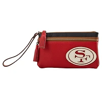 Pochette à double fermeture éclair Dooney & Bourke San Francisco 49ers