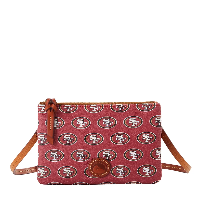 Sac bandoulière zippé Dooney & Bourke San Francisco 49ers