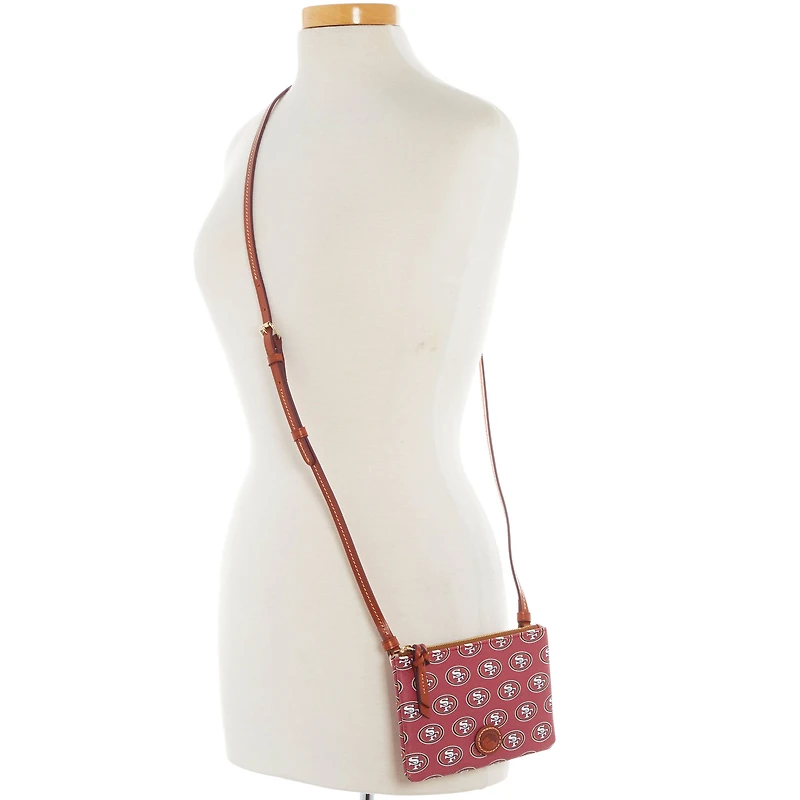 Dooney & Bourke  San Francisco 49ers Top Zip Crossbody Bag