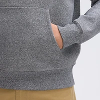 Sweat à capuche Letterman en polaire emblématique des 49ers de San Francisco, gris chiné, Fanatics Athletic