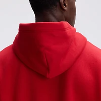 Fanatics Scarlet San Francisco 49ers IconicFleece Flocked Hoodie