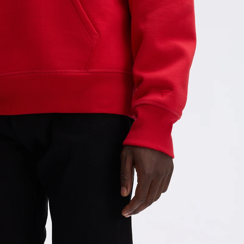 Sweat à capuche floqué Fanatics Scarlet San Francisco 49ers IconicFleece