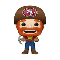 Figurine en vinyle Funko Sourdough Sam des 49ers de San Francisco Pop!