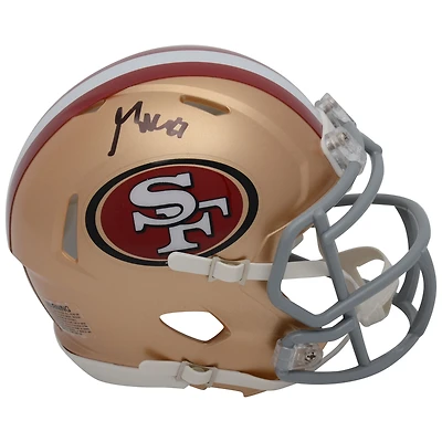 George Kittle San Francisco 49ers Mini casque Riddell Speed ​​dédicacé