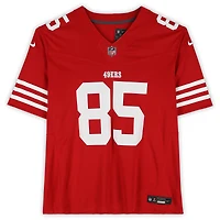 George Kittle San Francisco 49ers Autographed Scarlet Nike Vapor F.U.S.E. Limited Jersey 