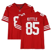George Kittle San Francisco 49ers Autographed Scarlet Nike Vapor F.U.S.E. Limited Jersey 