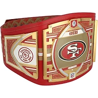 George Kittle San Francisco 49ers Autographed WWE Title Belt with "Zero Miedo!" Inscription