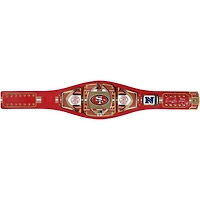 George Kittle San Francisco 49ers Autographed WWE Title Belt with "Zero Miedo!" Inscription - Limited Edition of 5