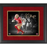George Kittle San Francisco 49ers Facsimile Signature Framed 11" x 14" Spotlight Photograph