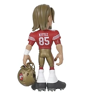 Figurine en vinyle 6" GameChanger de la série 2 des 49ers de San Francisco de George Kittle - Recherchez des variantes de couleurs unies rares