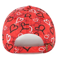 Casquette ajustable pour nettoyage de fresques des 49ers de San Francisco, motif Scarlet « 47 » pour filles de l'école maternelle