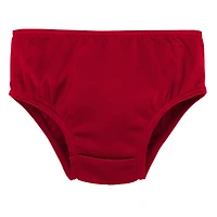 Filles préscolaires Scarlet San Francisco 49ers deux pièces Cheer Captain Jumper Dress avec Bloomer Set