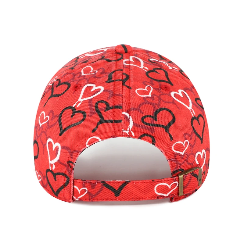 Casquette ajustable « 47 Scarlet San Francisco 49ers Mural Clean Up » pour fille