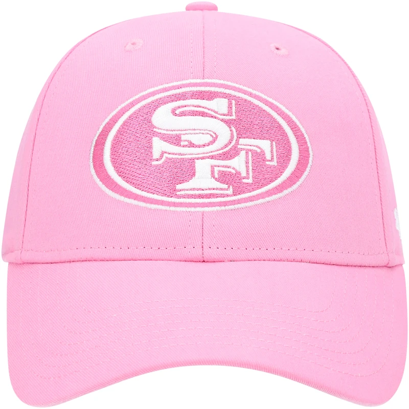Casquette ajustable rose MVP des 49ers de San Francisco '47 pour fille