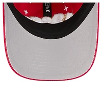 Casquette ajustable New Era Scarlet San Francisco 49ers Cheer 9TWENTY pour jeunes filles