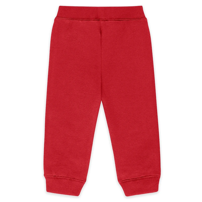 Vêtements pour bébés et nouveau-nés par Erin Andrews Ensemble col ras du cou pantalon en polaire Scarlet San Francisco 49ers