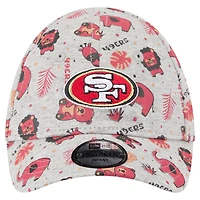 Infant New Era  Gray San Francisco 49ers Animal 9TWENTY Adjustable Hat