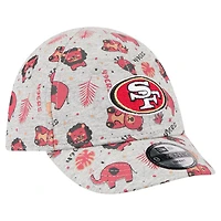 Infant New Era  Gray San Francisco 49ers Animal 9TWENTY Adjustable Hat