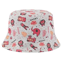 Infant New Era  Gray San Francisco 49ers Animal Bucket Hat