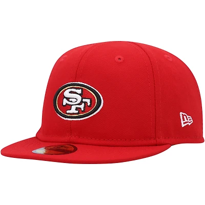 Casquette New Era Scarlet San Francisco 49ers My 1st 59FIFTY ajustée pour bébé