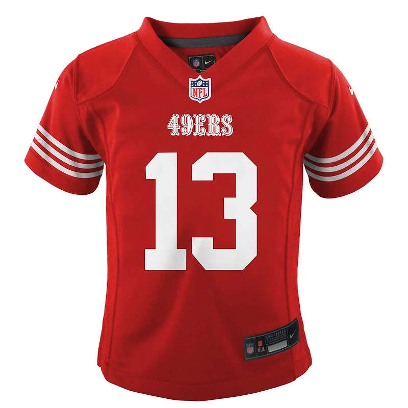 Infant Nike Brock Purdy Scarlet San Francisco 49ers Team Player Game Jersey