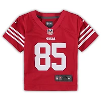 Maillot de jeu Nike George Kittle Scarlet des San Francisco 49ers pour bébé