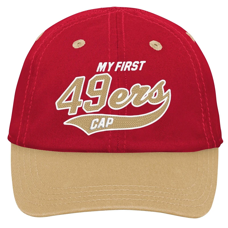 Infant Scarlet/Gold San Francisco 49ers My First Tail Sweep Slouch Flex Hat