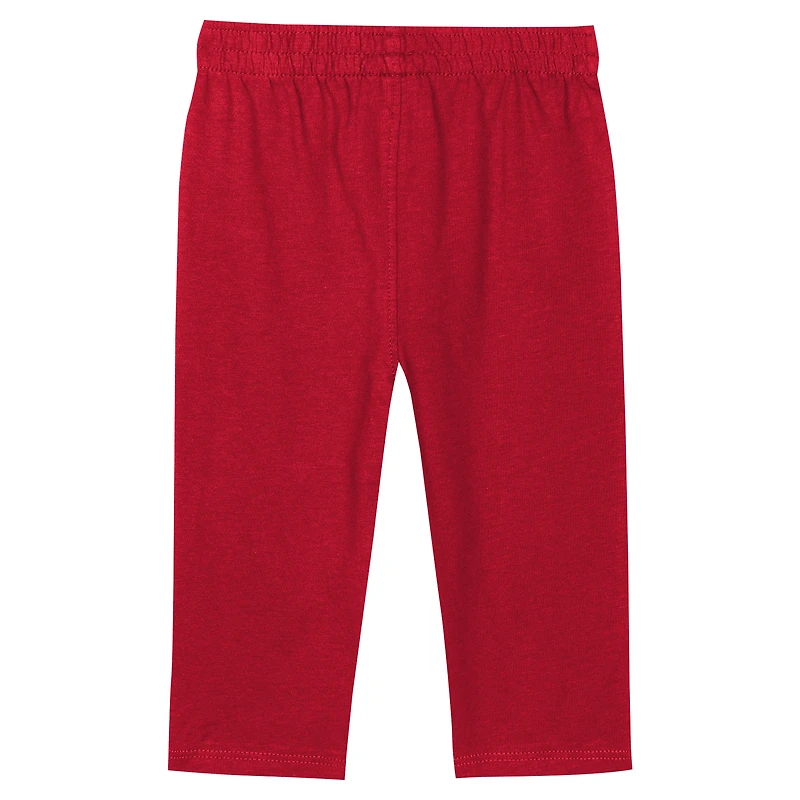 Ensemble body à manches longues et pantalon Scarlet San Francisco 49ers Double Up pour bébé
