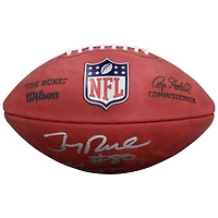 Jerry Rice San Francisco 49ers Autographed Duke Full Color Football with "Goat" Inscription