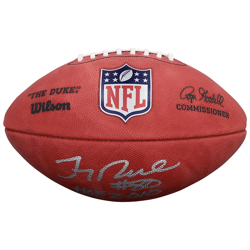 Jerry Rice San Francisco 49ers Autographed Duke Full Color Football with "HOF 2010" Inscription
