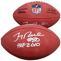 Jerry Rice San Francisco 49ers Autographed Duke Full Color Football with "HOF 2010" Inscription