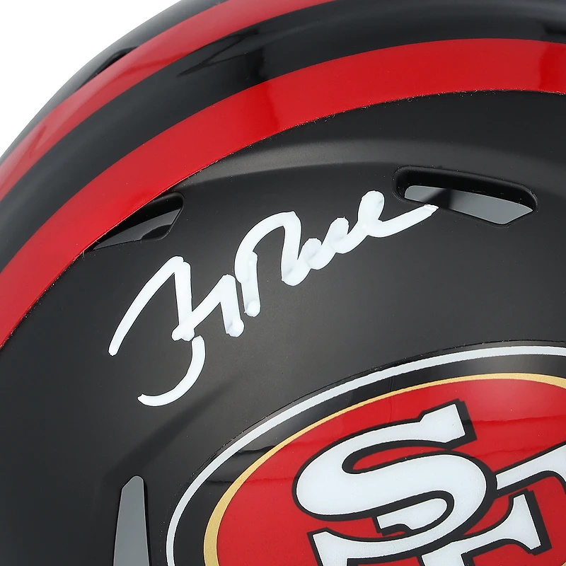Jerry Rice San Francisco 49ers Autographed Riddell Rivalry Speed Mini Helmet