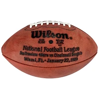 Jerry Rice San Francisco 49ers Autographed Super Bowl XXIII Football with "SB XXIII MVP" Inscription