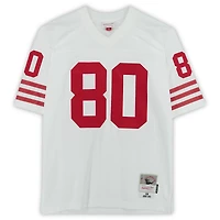 Jerry Rice San Francisco 49ers Autographed White Mitchell & Ness Replica Jersey with "HOF 2010" Inscription