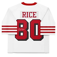 Jerry Rice San Francisco 49ers Autographed White Throwback Mitchell & Ness Authentic Jersey