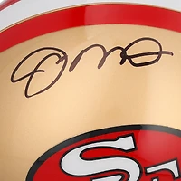 Casque authentique Riddell Throwback autographié par Joe Montana et Steve Young des 49ers de San Francisco