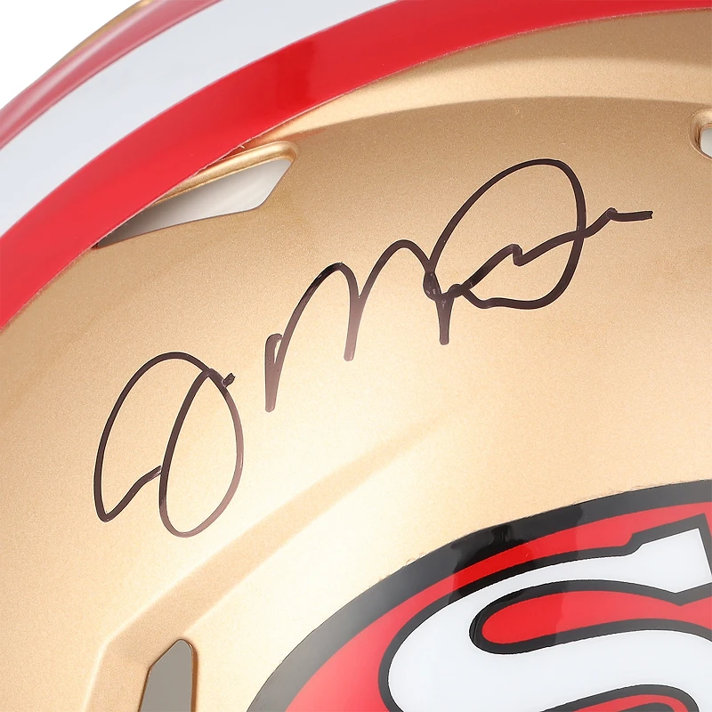 Joe Montana San Francisco 49ers Autographed Riddell 1964-1995 Throwback Speed Authentic Helmet
