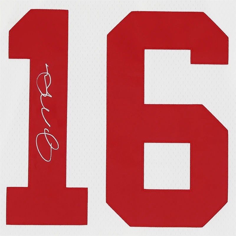 Joe Montana San Francisco 49ers Autographed White Mitchell & Ness Legacy Jersey