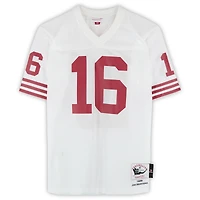 Joe Montana San Francisco 49ers Autographed White Mitchell & Ness Legacy Jersey with "4-0 in SB" & "4x SB Champ" Inscriptions