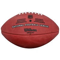 Ballon de football américain Wilson Duke en couleur, autographié par Joe Montana des 49ers de San Francisco, avec inscription « 2x MVP de la NFL ».